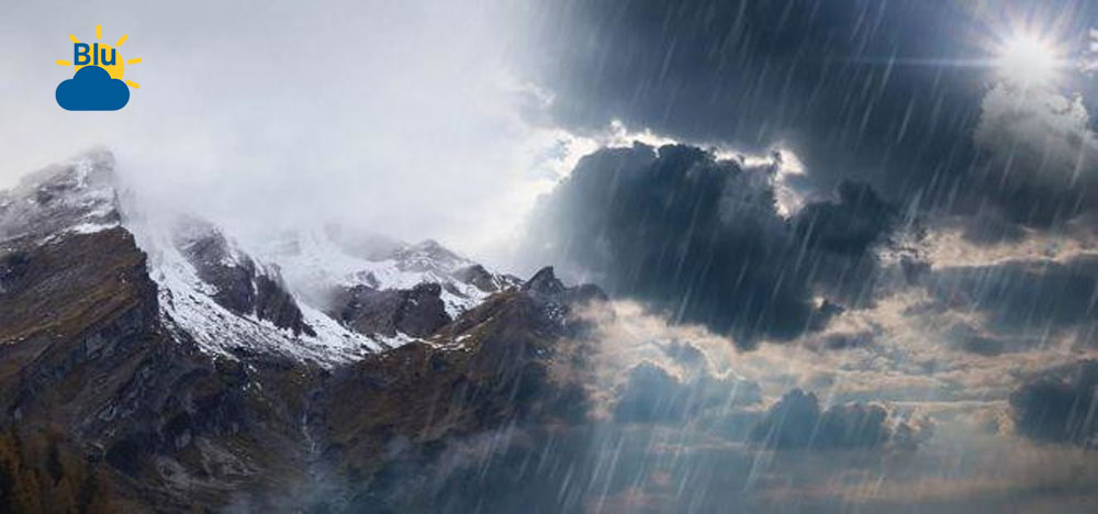 Piogge su Nordovest, Sardegna e zone ioniche, neve sulle Alpi occidentali.